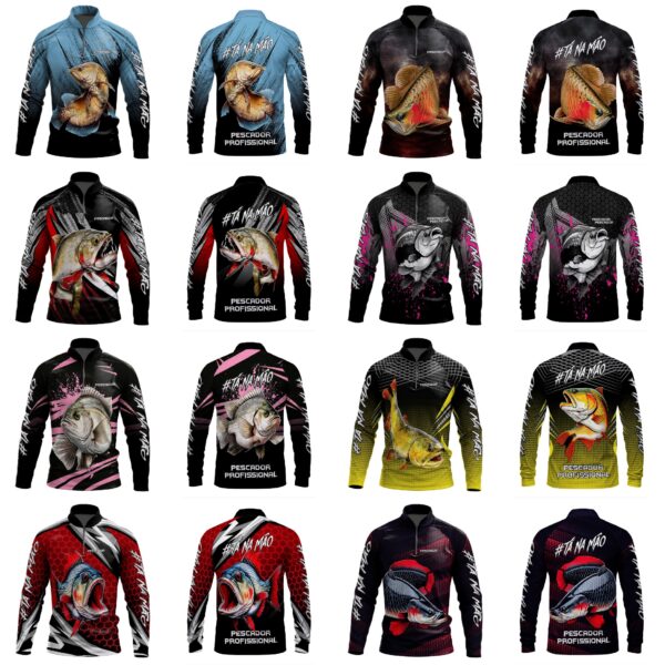 Pack de Camisetas de Pesca - Imagem 2