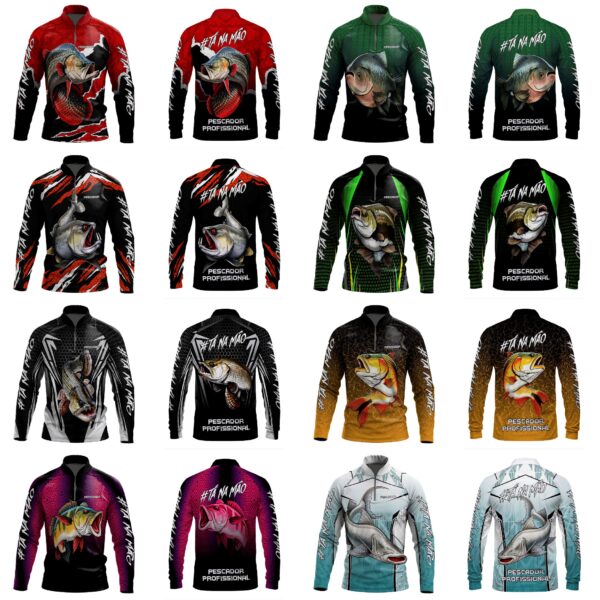 Pack de Camisetas de Pesca - Imagem 3