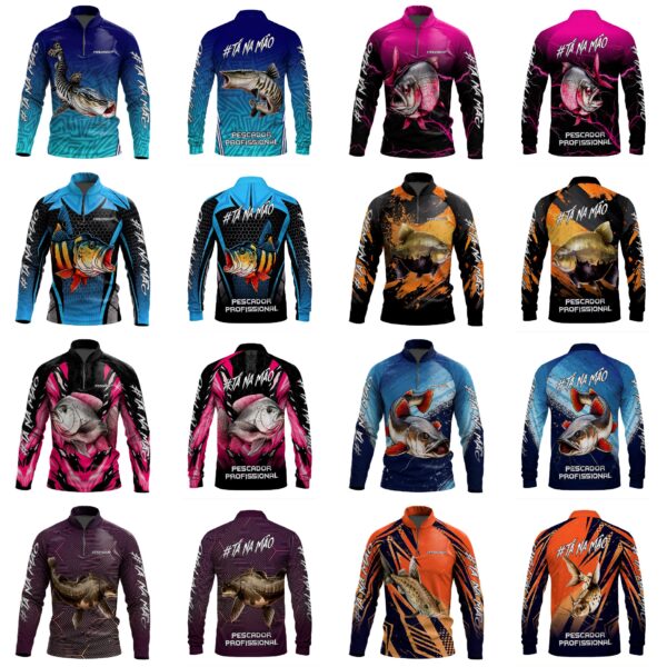 Pack de Camisetas de Pesca - Imagem 5